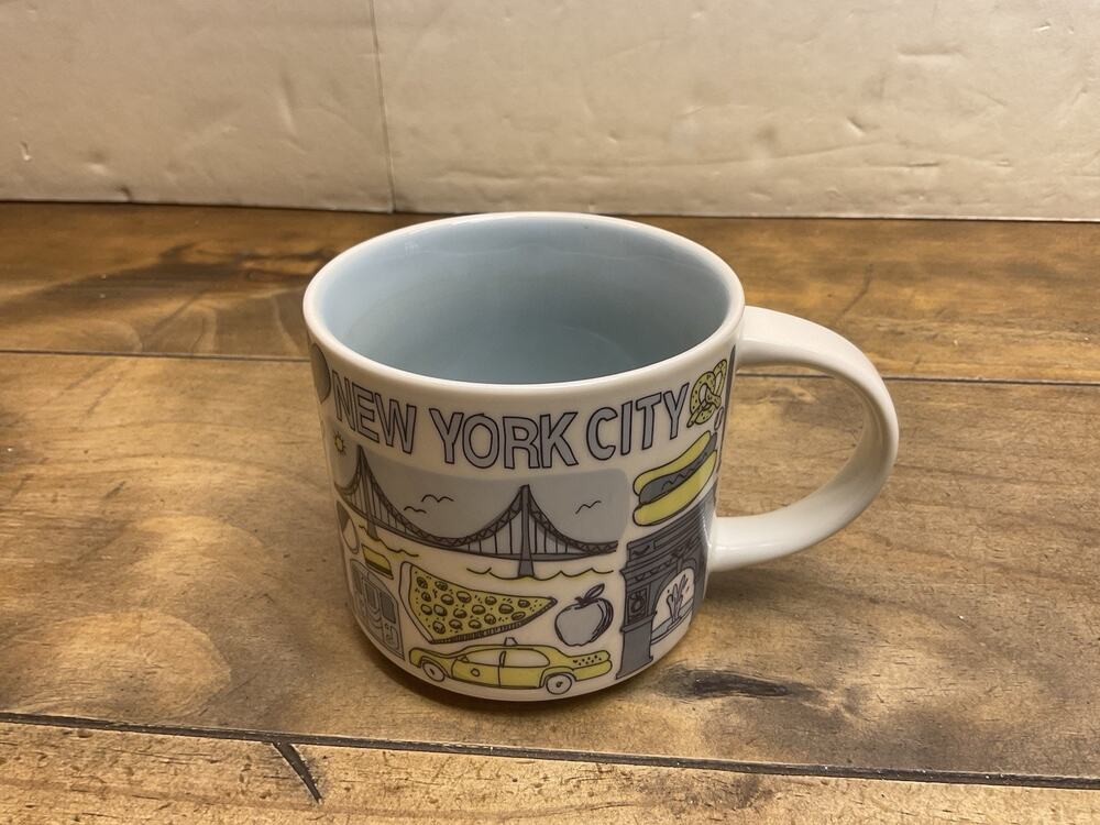 Starbucks New York City BEEN THERE SERIES 14 Oz Collectible Coffee Cup Mug